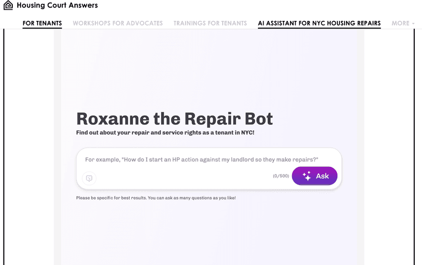 Roxanne the Repair Bot