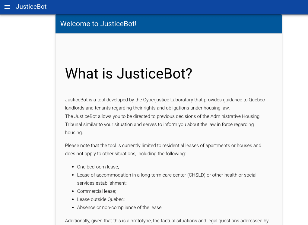 JusticeBot