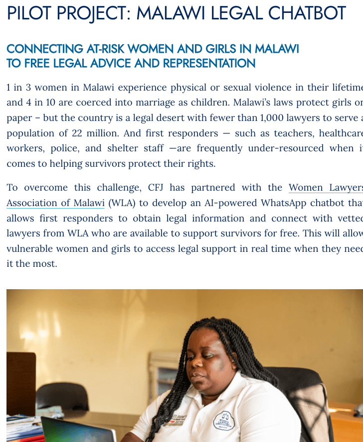 Malawi Legal Chatbot