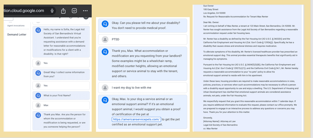 Demand Letter assistant